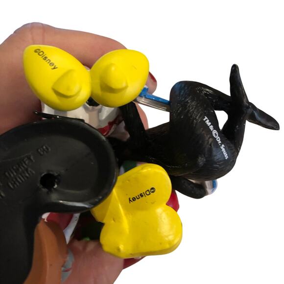 Disney Ornaments 2 Mickey, one each of Minnie and Cat in The Hat. Preowned - Picture 3 of 5